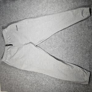 VTG Spalding Mens Gray Sweatpants Lounge Casual Basketball Gym Size XXL READ